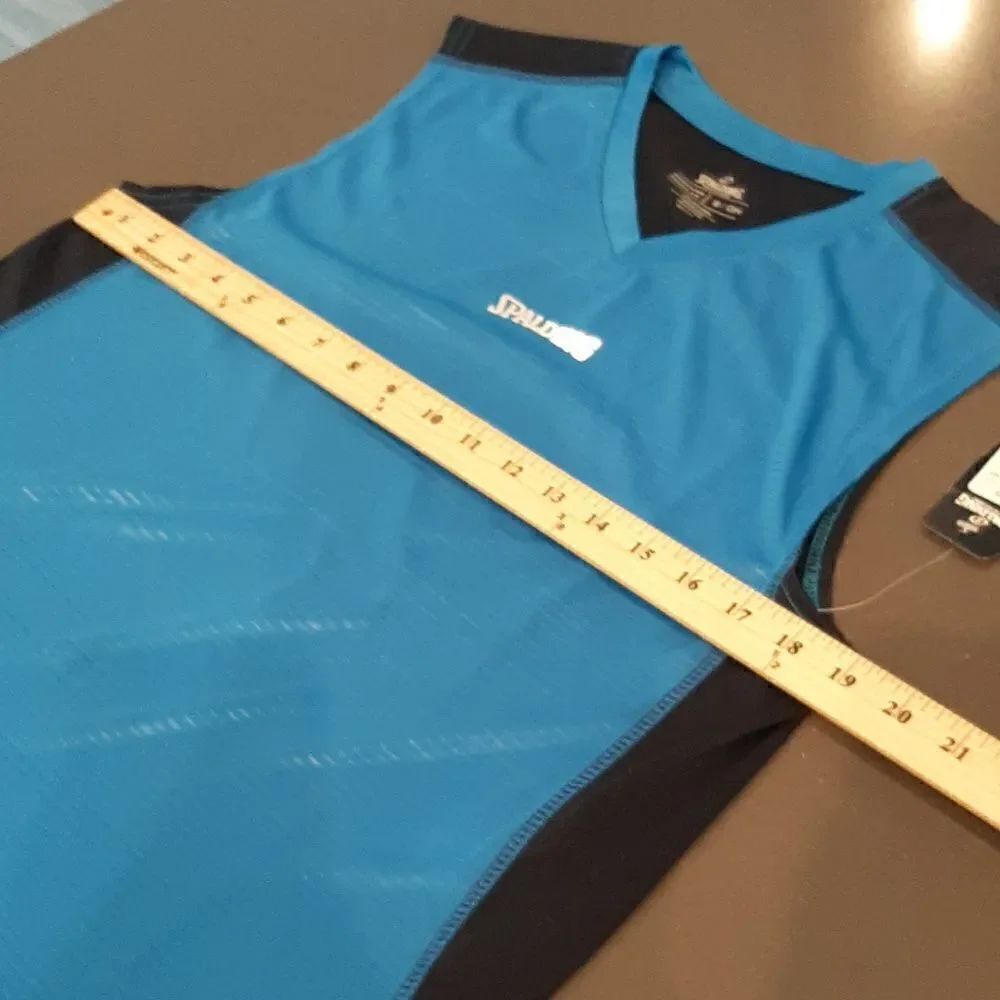 Spalding Blue Athletic Tank - Picture 7 of 8